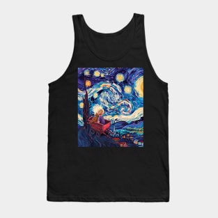 Philosophy and Mischief with Calvin and Hobbes Tank Top